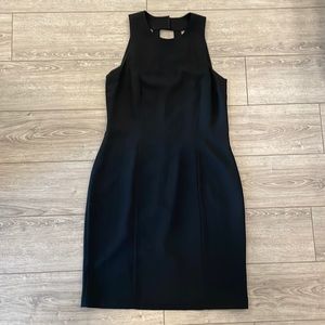 EC Marianna Black Mid-length Cocktail Dress with back detail - Size 14